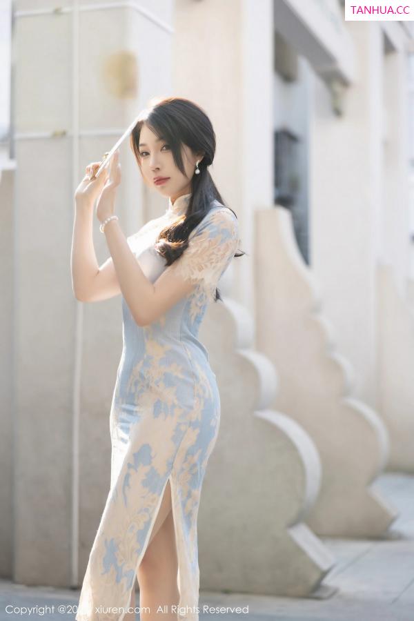 陈芝 芝芝Booty [XiuRen]高清写真图 2023.03.17 No.6434 徐莉芝Booty 旗袍美腿第8张图片